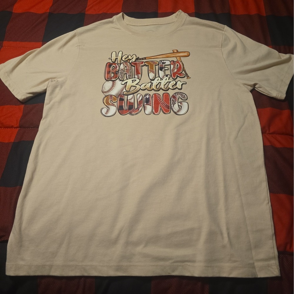 Youth Tee XXL (18), Hey Batter Batter Swing